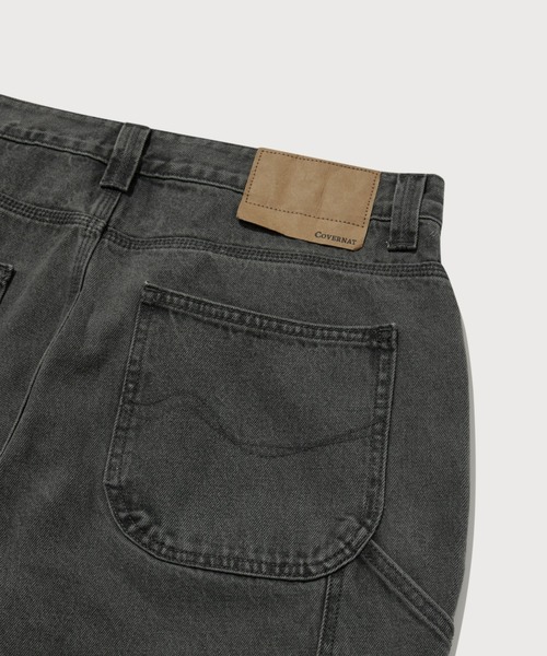 COVERNAT（カバーナット）の「[SOOBIN着用] RING-SPUN SEMI-WIDE WORK DENIM PANTS（デニムパンツ・メンズ・ブルー/グレー/ブラック・SMALL/MEDIUM/LARGE/X-LARGE）」の18枚目の写真