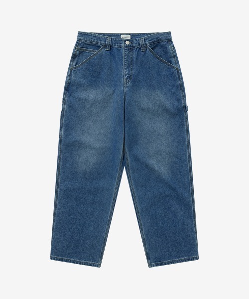 COVERNAT（カバーナット）の「[SOOBIN着用] RING-SPUN SEMI-WIDE WORK DENIM PANTS（デニムパンツ・メンズ・ブルー/グレー/ブラック・SMALL/MEDIUM/LARGE/X-LARGE）」の10枚目の写真