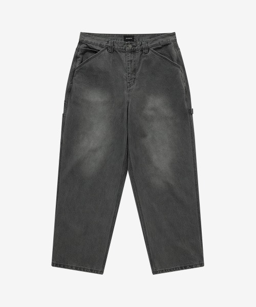 COVERNAT（カバーナット）の「[SOOBIN着用] RING-SPUN SEMI-WIDE WORK DENIM PANTS（デニムパンツ・メンズ・ブルー/グレー/ブラック・SMALL/MEDIUM/LARGE/X-LARGE）」の8枚目の写真
