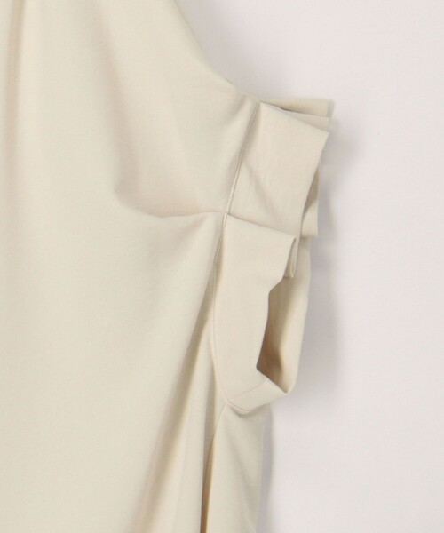 MICO COULIER（ミコクリエ）の「《UVカット接触冷感》ハイストレッチブラウス（シャツ/ブラウス・レディース・グレイッシュベージュ/ネイビー/キナリ・38）」の17枚目の写真