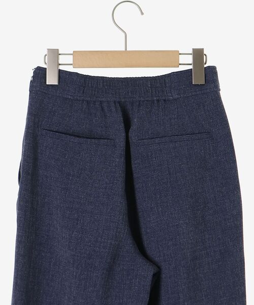 le.coeur blanc（ルクールブラン）の「【日本製】メランジ調マリンワイドパンツ（その他パンツ・レディース・ライトグレー/ネイビー・38/36）」の9枚目の写真