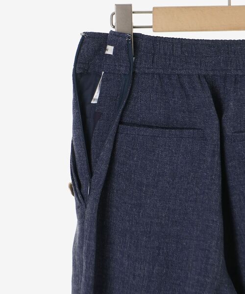 le.coeur blanc（ルクールブラン）の「【日本製】メランジ調マリンワイドパンツ（その他パンツ・レディース・ライトグレー/ネイビー・38/36）」の12枚目の写真