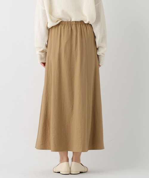 Elura（エルーラ）の「フィラメントツイルスカート/659646（スカート・レディース・ブラウン/ベージュ/ブラック・FREE）」の17枚目の写真