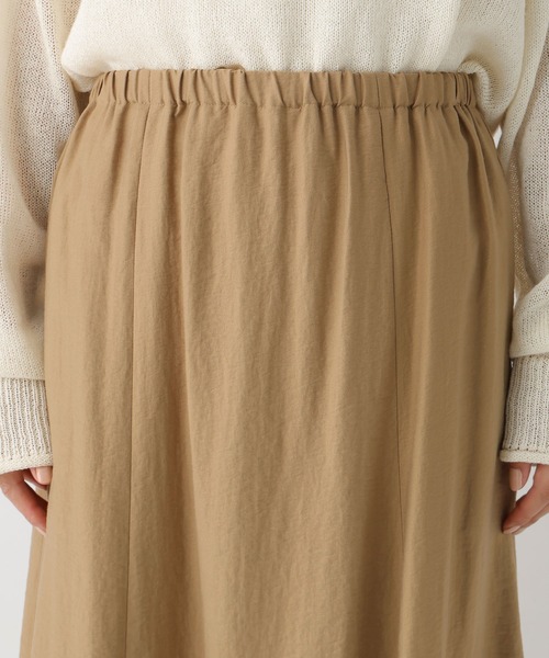 Elura（エルーラ）の「フィラメントツイルスカート/659646（スカート・レディース・ブラウン/ベージュ/ブラック・FREE）」の18枚目の写真