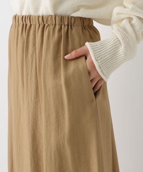 Elura（エルーラ）の「フィラメントツイルスカート/659646（スカート・レディース・ブラウン/ベージュ/ブラック・FREE）」の20枚目の写真