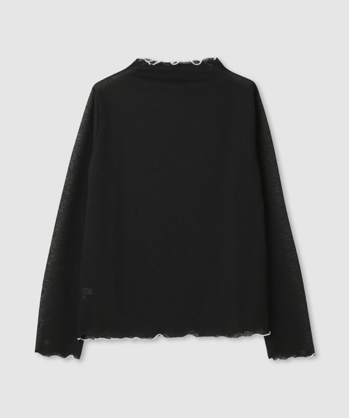 NAVY(ネイビー)の「NAVY ハイネック プルオーバー(Tシャツ/カットソー・レディース・ブルー/ホワイト/ブラック・M/L)」の22枚目の写真