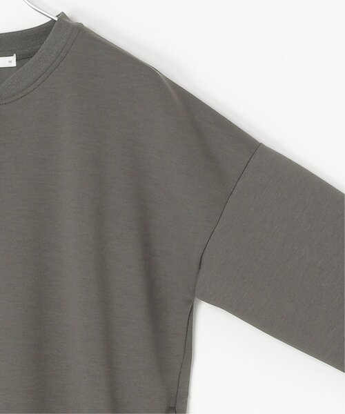 ikka(イッカ)の「【洗濯機で洗える】ダンボールニットノーカラーカーディガン(カーディガン/ボレロ・レディース・ネイビー/ベージュ/チャコール・L/M)」の21枚目の写真