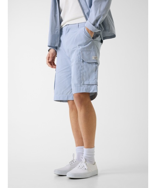 GUESS JEANS(ゲスジーンズ)の「GUESS JEANS Cargo Short ショーツ ハーフパンツ(カーゴパンツ・メンズ・ライトブルー・32inch/31inch/30inch/29inch/28inch)」の3枚目の写真