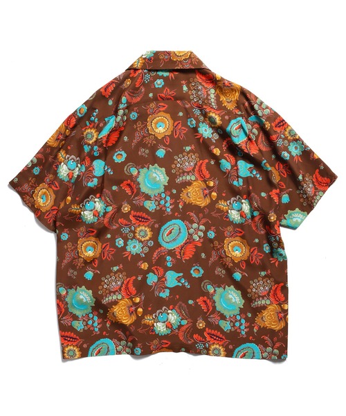 ROTAR(ローター)の「Floral Hawaiian Shirt(シャツ/ブラウス・メンズ・オフホワイト/マスタード/ブラウン・MEDIUM/LARGE/X-LARGE)」の9枚目の写真