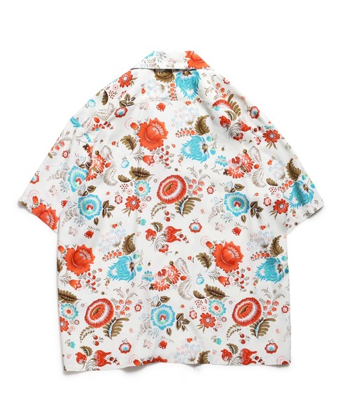 ROTAR(ローター)の「Floral Hawaiian Shirt(シャツ/ブラウス・メンズ・オフホワイト/マスタード/ブラウン・MEDIUM/LARGE/X-LARGE)」の11枚目の写真