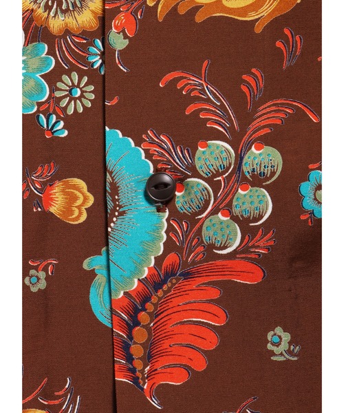 ROTAR(ローター)の「Floral Hawaiian Shirt(シャツ/ブラウス・メンズ・オフホワイト/マスタード/ブラウン・MEDIUM/LARGE/X-LARGE)」の16枚目の写真