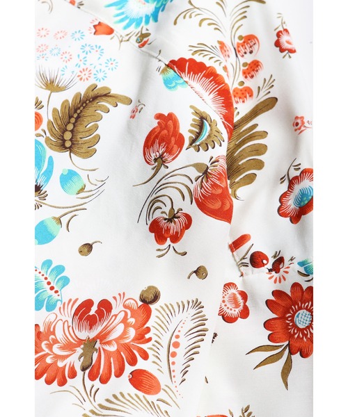 ROTAR(ローター)の「Floral Hawaiian Shirt(シャツ/ブラウス・メンズ・オフホワイト/マスタード/ブラウン・MEDIUM/LARGE/X-LARGE)」の18枚目の写真