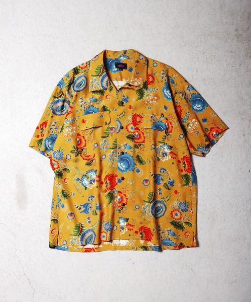 ROTAR(ローター)の「Floral Hawaiian Shirt(シャツ/ブラウス・メンズ・オフホワイト/マスタード/ブラウン・MEDIUM/LARGE/X-LARGE)」の22枚目の写真
