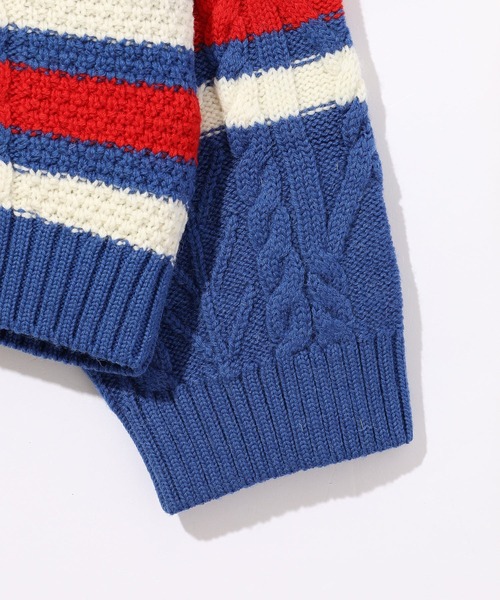gim context(ジムコンテキスト)の「gim context/ジム コンテキスト/Knitted Hockey Jersey/23505130(ニット/セーター・メンズ・ブルー・ONE SIZE)」の10枚目の写真