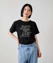Idnes FLEURロゴTシャツ