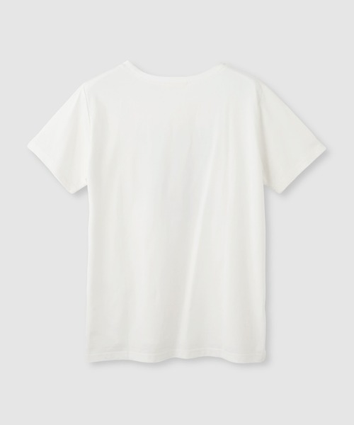 Mac-House（マックハウス）の「Idnes FLEURロゴTシャツ（Tシャツ/カットソー・レディース・ブラック/オフホワイト/ベージュ・FREE）」の18枚目の写真