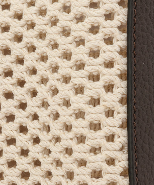 marco masi（マルコマージ）の「MARCO MASI/マルコマージ メッシュトートバッグ（トートバッグ・レディース・ベージュ・FREE）」の9枚目の写真