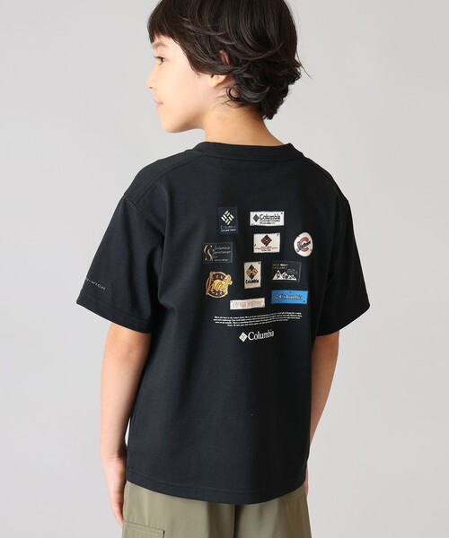 Columbia(コロンビア)の「UVカット Columbia/ キッズアイテム/ ユーススタックブルック グラフィック ショートスリーブTシャツ /コロンビア(Tシャツ/カットソー・キッズ・ホワイト/グリーン/ネイビー/ブラック・S/XS/M/L/XXS)」の2枚目の写真