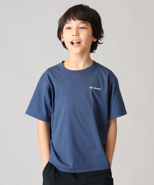 Columbia(コロンビア)の「UVカット Columbia/ キッズアイテム/ ユーススタックブルック グラフィック ショートスリーブTシャツ /コロンビア(Tシャツ/カットソー・キッズ・ホワイト/グリーン/ネイビー/ブラック・S/XS/M/L/XXS)」の11枚目の写真