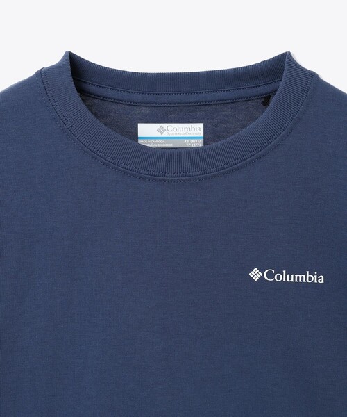 Columbia(コロンビア)の「UVカット Columbia/ キッズアイテム/ ユーススタックブルック グラフィック ショートスリーブTシャツ /コロンビア(Tシャツ/カットソー・キッズ・ホワイト/グリーン/ネイビー/ブラック・S/XS/M/L/XXS)」の15枚目の写真