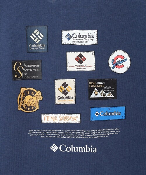 Columbia(コロンビア)の「UVカット Columbia/ キッズアイテム/ ユーススタックブルック グラフィック ショートスリーブTシャツ /コロンビア(Tシャツ/カットソー・キッズ・ホワイト/グリーン/ネイビー/ブラック・S/XS/M/L/XXS)」の20枚目の写真