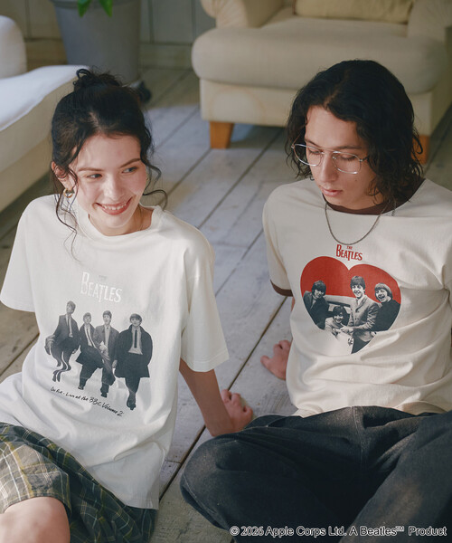 セール】限定展開 THE BEATLES/ザ ビートルズ フォトプリント リンガー