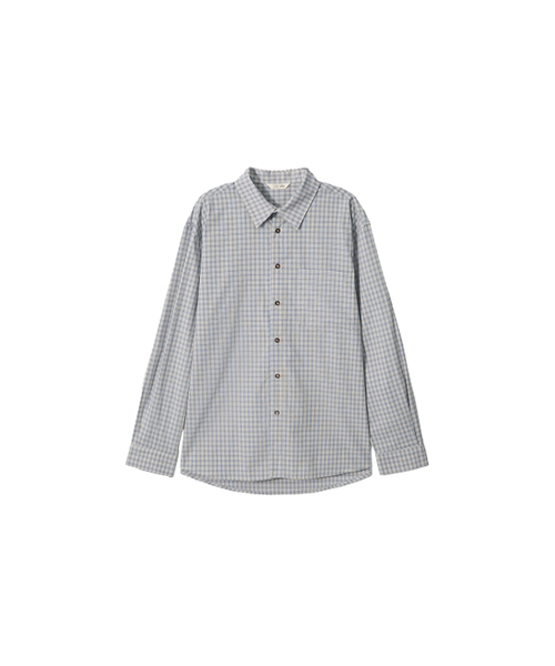 KIJUN MEN（キジュンメンズ）の「Soft Check Shirt Sky Blue（シャツ/ブラウス・メンズ・その他・SMALL/MEDIUM/LARGE/X-LARGE）」の9枚目の写真