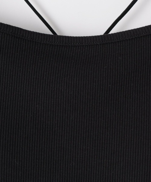 niko and...（ニコアンド）の「クールキープカップ付きキャミソール（キャミソール・レディース・オフホワイト/アイボリー/ブラック/ブラウン・MEDIUM/LARGE）」の18枚目の写真