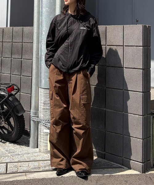 goocy(グーシー)の「コットンツイルカーゴパンツ(その他パンツ・レディース・ブラック/ブラウン・FREE)」の13枚目の写真