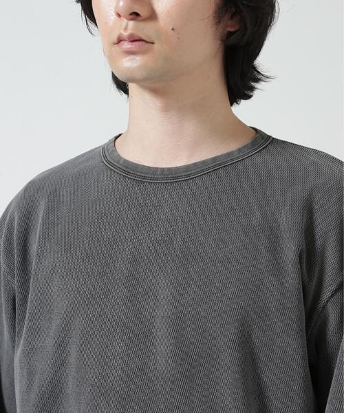 FR(13)NDS(フレンズ)の「FR(13)NDS/フレンズ/Thermal Dirty LS/サーマル ダーティーロングスリーブカットソー(Tシャツ/カットソー・メンズ・ブラック・L/M)」の6枚目の写真