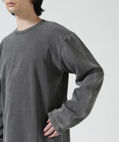 FR(13)NDS(フレンズ)の「FR(13)NDS/フレンズ/Thermal Dirty LS/サーマル ダーティーロングスリーブカットソー(Tシャツ/カットソー・メンズ・ブラック・L/M)」の7枚目の写真