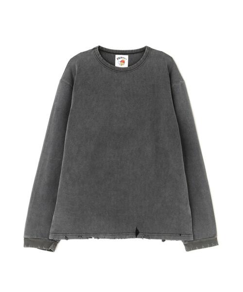 FR(13)NDS(フレンズ)の「FR(13)NDS/フレンズ/Thermal Dirty LS/サーマル ダーティーロングスリーブカットソー(Tシャツ/カットソー・メンズ・ブラック・L/M)」の9枚目の写真