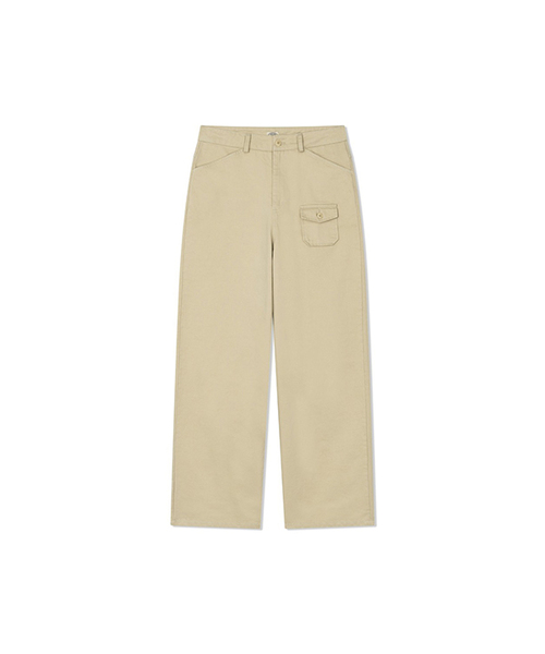 Yuje(ユジェ)の「WASHED COTTON PANTS (Beige,2size)(その他パンツ・レディース・その他・MEDIUM/SMALL)」の1枚目の写真