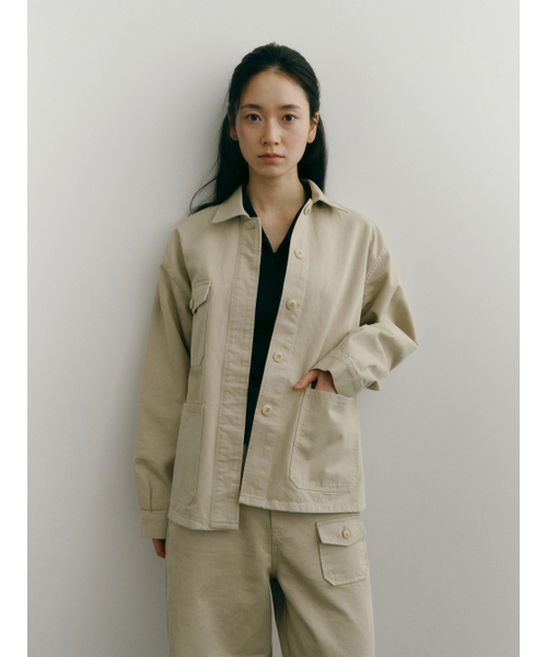 Yuje(ユジェ)の「WASHED COTTON PANTS (Beige,2size)(その他パンツ・レディース・その他・MEDIUM/SMALL)」の6枚目の写真