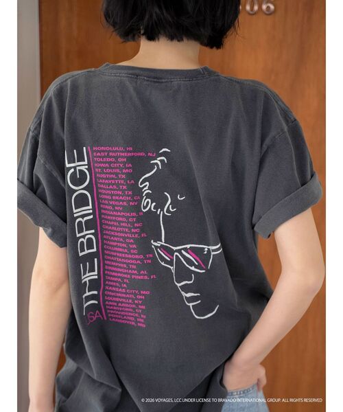 Ungrid(アングリッド)の「Billy Joel Tee(Tシャツ/カットソー・レディース・チャコールグレー・FREE)」の4枚目の写真
