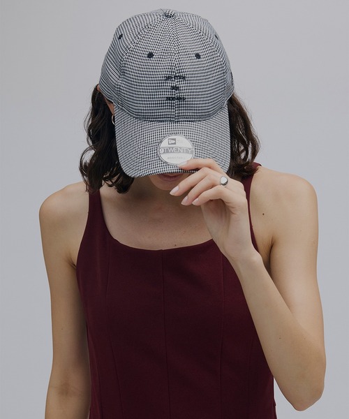 NEW ERA × Ameri HOUNDSTOOTH RIBBON CAP（キャップ）｜NEW ERA
