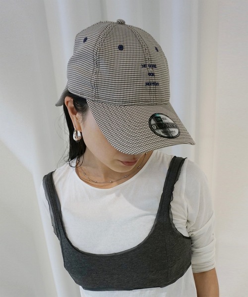 NEW ERA × Ameri HOUNDSTOOTH RIBBON CAP（キャップ）｜NEW ERA