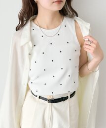 mystic | フラワードットタンクトップ(タンクトップ)