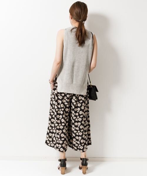 AMERICAN RAG CIE（アメリカンラグシー）の「AMERICAN RAG CIEストーンウォッシュニット/209-LAN-B6753（ニット/セーター・レディース・グレー/インディゴブルー・FREE）」の11枚目の写真