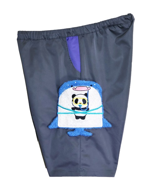PANDIESTA(パンディエスタ)の「ジンベエパンダツイルショーツ(M2)(その他パンツ・メンズ・チャコール/ホワイト・XL/L/M)」の6枚目の写真