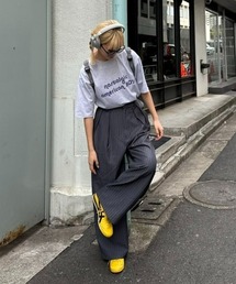 CIAOPANIC TYPY（チャオパニックティピー）の「【UNISEX】ﾀｯｸﾎﾞﾘｭｰﾑﾜｲﾄﾞｽﾗｯｸｽﾊﾟﾝﾂ（スラックス）」