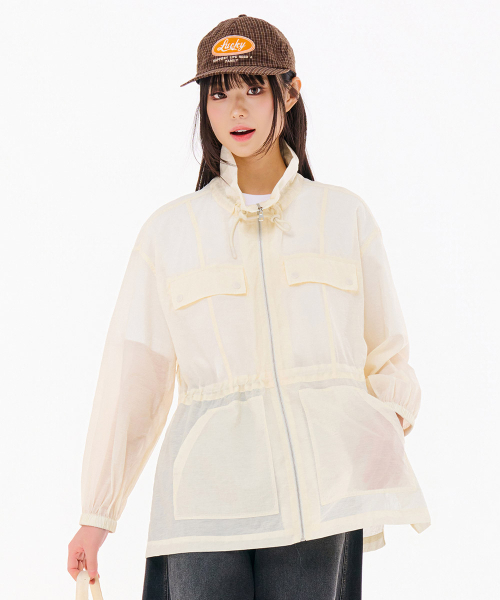 CHASECULT（チェイスカルト）の「女性ハイネックサファリジャンパー-FBRG4173C05（ミリタリージャケット・メンズ・オートミール・FRE）」の3枚目の写真