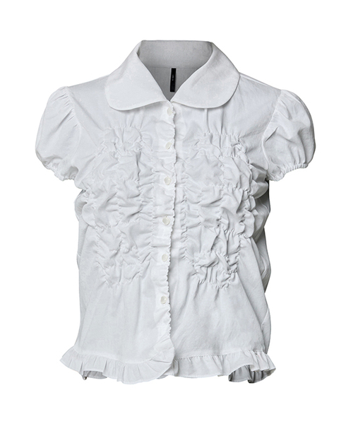 FLAREUP(フレアアップ)の「Cloud Puff Blouse (FL-115_White)(シャツ/ブラウス・レディース・ホワイト・OS)」の1枚目の写真