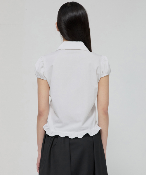 FLAREUP(フレアアップ)の「Cloud Puff Blouse (FL-115_White)(シャツ/ブラウス・レディース・ホワイト・OS)」の17枚目の写真