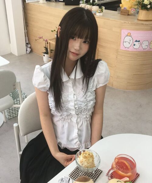 FLAREUP(フレアアップ)の「Cloud Puff Blouse (FL-115_White)(シャツ/ブラウス・レディース・ホワイト・OS)」の5枚目の写真
