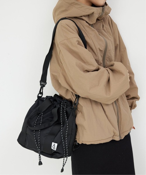 SLOBE IENA（スローブイエナ）の「《追加》DRIFTER/ドリフター HANDLE BUCKET TOTE（ショルダーバッグ・レディース・チャコールグレー/チョコ/ブラック・FREE）」の9枚目の写真