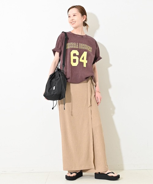 SLOBE IENA（スローブイエナ）の「《追加》DRIFTER/ドリフター HANDLE BUCKET TOTE（ショルダーバッグ・レディース・チャコールグレー/チョコ/ブラック・FREE）」の11枚目の写真