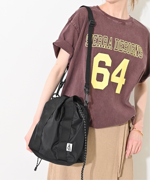 SLOBE IENA（スローブイエナ）の「《追加》DRIFTER/ドリフター HANDLE BUCKET TOTE（ショルダーバッグ・レディース・チャコールグレー/チョコ/ブラック・FREE）」の12枚目の写真