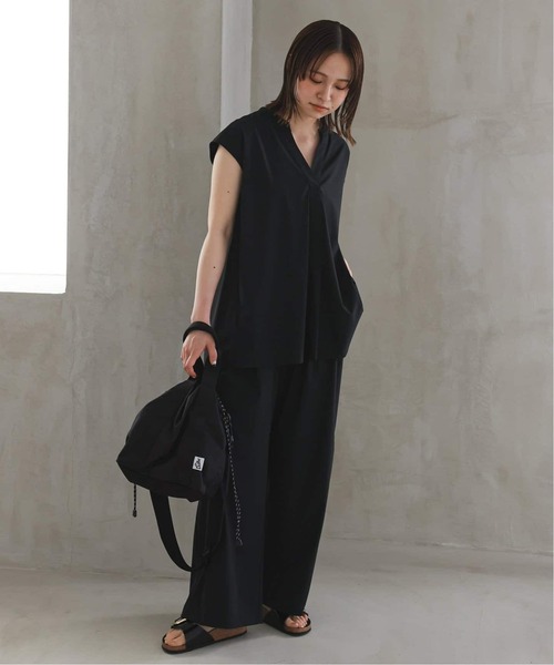 SLOBE IENA（スローブイエナ）の「《追加》DRIFTER/ドリフター HANDLE BUCKET TOTE（ショルダーバッグ・レディース・チャコールグレー/チョコ/ブラック・FREE）」の16枚目の写真