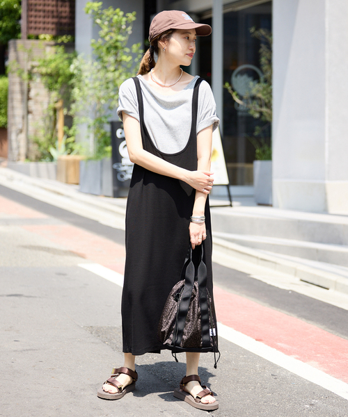 SLOBE IENA（スローブイエナ）の「《追加》DRIFTER/ドリフター HANDLE BUCKET TOTE（ショルダーバッグ・レディース・チャコールグレー/チョコ/ブラック・FREE）」の17枚目の写真